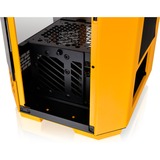 Thermaltake The Tower 300 - Bumblebee mini tower behuizing Donkergeel | 3x USB-A | Tempered Glass