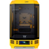 Thermaltake The Tower 300 - Bumblebee mini tower behuizing Donkergeel | 3x USB-A | Tempered Glass