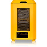 Thermaltake The Tower 300 - Bumblebee mini tower behuizing Donkergeel | 3x USB-A | Tempered Glass