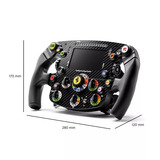 Thrustmaster T598 Servo Base + Formula Wheel Add-on Ferrari SF-25 Edition + Raceline Pedals III LC stuur Zwart, Basis, stuur en pedalen