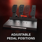 Thrustmaster T598 Servo Base + Formula Wheel Add-on Ferrari SF-25 Edition + Raceline Pedals III LC stuur Zwart, Basis, stuur en pedalen