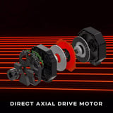 Thrustmaster T598 Servo Base + Formula Wheel Add-on Ferrari SF-25 Edition + Raceline Pedals III LC stuur Zwart, Basis, stuur en pedalen