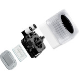 be quiet! Light Loop IO LCD 240 waterkoeling Wit, 4-pin PWM fan-connector