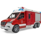 bruder Mercedes Benz Sprinter brandweer commandowagen met licht en geluid Modelvoertuig 02680