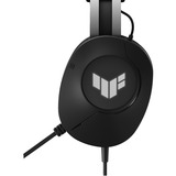 ASUS TUF GAMING H1 Gen II over-ear gaming headset Zwart