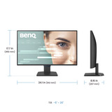 BenQ 27" monitor Zwart, 1x DisplayPort, 1x HDMI, 1x USB-C, 144 Hz