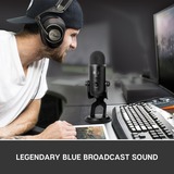 Blue Microphones Yeti Blackout microfoon Zwart, USB