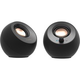 Creative Pebble V3 pc-luidspreker Zwart, Bluetooth, USB-C, AUX