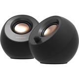 Creative Pebble V3 pc-luidspreker Zwart, Bluetooth, USB-C, AUX