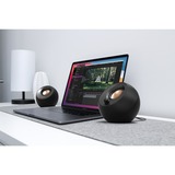 Creative Pebble V3 pc-luidspreker Zwart, Bluetooth, USB-C, AUX