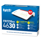 FRITZ! Box 4630 Edition International router Wit/rood, Mesh Wi-Fi, 2.5 GBit/s