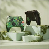 HORI Wireless HORIPAD Turbo - Pokémon Pixel Green gamepad Groen/transparant, Nintendo Switch 2, Nintendo Switch, Nintendo Switch – OLED-Model, Nintendo Switch Lite, Bluetooth 5.0