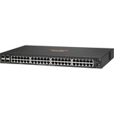 Hewlett Packard Enterprise Aruba CX 6100 48G 4SFP+ switch Zwart, 1U