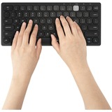 Kensington Multi-Device Dual Wireless Compact Keyboard, toetsenbord Zwart, US lay-out, Scissor