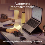 Logitech MX Keys Mini For Mac toetsenbord Grijs, US-International lay-out (QWERTY), 80% (TKL)	, Bluetooth Low Energy