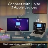 Logitech MX Keys Mini For Mac toetsenbord Grijs, US-International lay-out (QWERTY), 80% (TKL)	, Bluetooth Low Energy