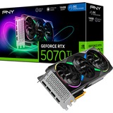 PNY GeForce RTX 5070 Ti ARGB EPIC-X RGB OC grafische kaart DLSS 4, 3x DisplayPort, 1x HDMI