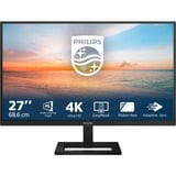 Philips 27E1N1900AE/00 27" 4K UHD monitor Zwart, 1x HDMI, USB-C, USB-A, HDR10