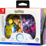 PowerA Enhanced Wireless Controller for Nintendo Switch - Pikachu vs. Gengar Geel/donkerpaars