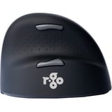 R-Go Tools HE Break ergonomische muis Zwart/zilver, 2400dpi, Rechts, Small (Handlengte tot 165mm), Bluetooth
