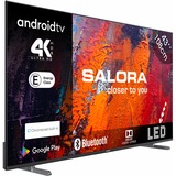 Salora 43UA550 43" 4K Ultra HD Led-tv Zwart, 3x HDMI, Sound, WLAN, RJ-45, BT