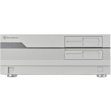 SilverStone FLP01 HTPC behuizing Crème | 2x USB-A | 1x USB-C