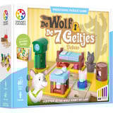 SmartGames De Wolf & De 7 Geitjes Denkspel Nederlands, 1 speler, Vanaf 3 tot 7 jaar, 48 opdrachten