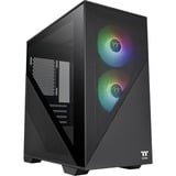 Thermaltake Divider 170 TG ARGB mini tower behuizing Zwart | 3x USB-A | RGB | Tempered Glass