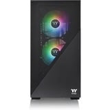 Thermaltake Divider 170 TG ARGB mini tower behuizing Zwart | 3x USB-A | RGB | Tempered Glass