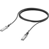 Ubiquiti UniFi SFP DAC Patch Kabel Zwart, 3 meter