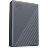 WD My Passport 6 TB, USB-C externe harde schijf Grijs, USB-C 3.2 Gen 1