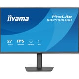 iiyama ProLite XB2793HSU-B1 27" monitor Zwart (mat), 120Hz, HDMI, DisplayPort, USB, Audio