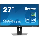 iiyama ProLite XUB2763QSU-B1 27" monitor Zwart, HDMI, DisplayPort, USB, Audio