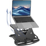 ACT Connectivity Laptopstandaard, inklapbaar, hoogte verstelbaar in 7 standen 