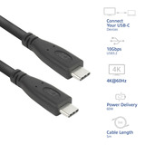 ACT Connectivity USB 3.0 10Gbps 60W USB Type-C kabel, 5 meter Zwart