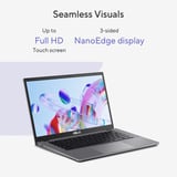 ASUS Chromebook Plus CX34 CB3402CVA-MW0217 14"  laptop Grijs | Core i3-1315U | UHD Graphics | 8GB | 128 GB Flash | Touch