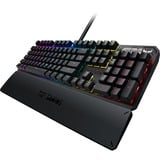 ASUS TUF Gaming K3 RGB gaming toetsenbord Gunmetal, US lay-out (QWERTY), Kailh Red, 100%