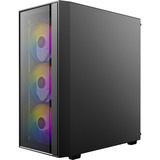 Antec AX65 ARGB midi tower behuizing Zwart | 3x USB-A | Tempered Glass