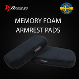 Arozzi Memory Foam Armrest Pads polssteun Wit