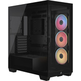 Corsair 3500X RS-R ARGB + RM850e + RS120 + 32 GB Bundel midi tower behuizing Zwart | 2x USB-A | 1x USB-C | RGB | Tempered Glass