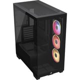 Corsair 3500X RS-R ARGB + RM850e + RS120 + 32 GB Bundel midi tower behuizing Zwart | 2x USB-A | 1x USB-C | RGB | Tempered Glass