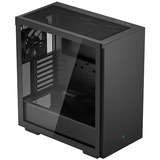 DeepCool CH510 midi tower behuizing Zwart | 2x USB-A | Tempered Glass