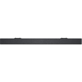 Dell Slim Soundbar SB521A Zwart, USB