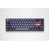 Ducky One 3 Cosmic Blue SF RGB mechanisch toetsenbord Donkerblauw, US lay-out (QWERTY), Cherry MX Speed Silver, 65%, RGB leds, Double-shot PBT, Hot-swappable, QUACK Mechanics