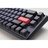 Ducky One 3 Cosmic Blue SF RGB mechanisch toetsenbord Donkerblauw, US lay-out (QWERTY), Cherry MX Speed Silver, 65%, RGB leds, Double-shot PBT, Hot-swappable, QUACK Mechanics