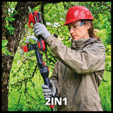 EINHELL GP-LS 18/28 Li T BL-Solo Accu Snoeischaar takkenschaar Rood/zwart, Accu en oplader niet inbegrepen