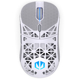 ENDORFY LIV Plus Wireless Onyx White gaming muis Wit, 26.000 DPI, ARGB, USB-C / 2.4 GHz / Bluetooth