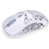 ENDORFY LIV Plus Wireless Onyx White gaming muis Wit, 26.000 DPI, ARGB, USB-C / 2.4 GHz / Bluetooth