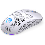 ENDORFY LIV Plus Wireless Onyx White gaming muis Wit, 26.000 DPI, ARGB, USB-C / 2.4 GHz / Bluetooth