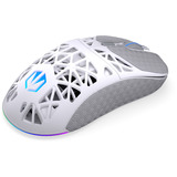 ENDORFY LIV Plus Wireless Onyx White gaming muis Wit, 26.000 DPI, ARGB, USB-C / 2.4 GHz / Bluetooth